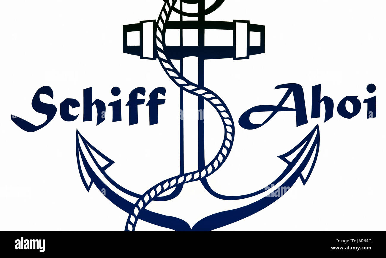 Leinen los Stockfoto