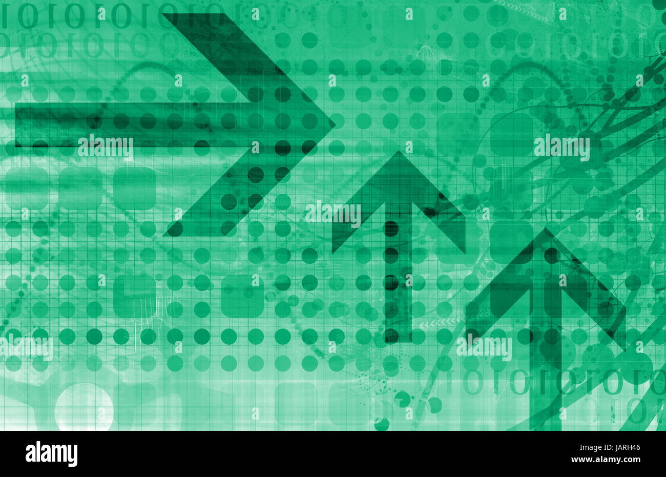 Eine saubere Medizintechnik Kunst abstrakt Stockfoto