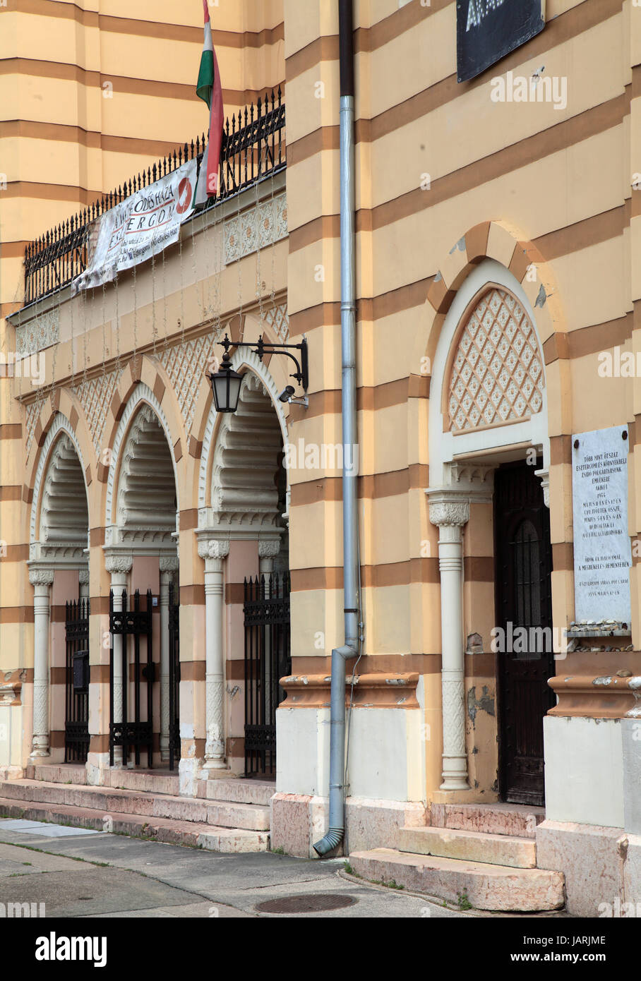 Ungarn, Esztergom, ehemalige Synagoge, Stockfoto