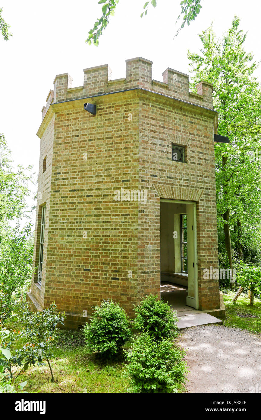 Der OctagonLaube im House und Gärten West Monkton Cheddon