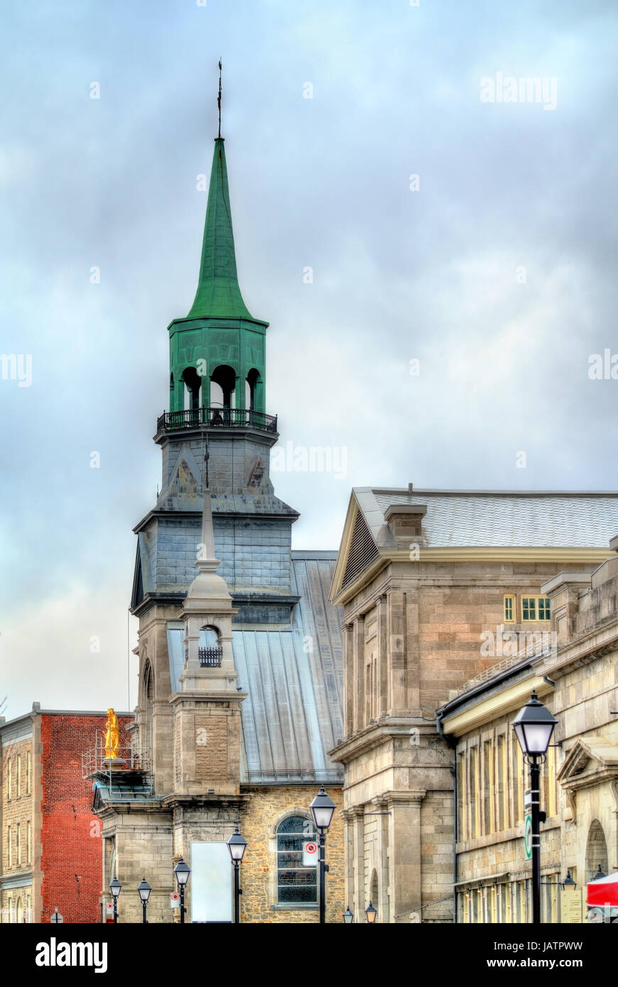 Notre-Dame de Bon Secours Kapelle in Montreal, Kanada Stockfoto