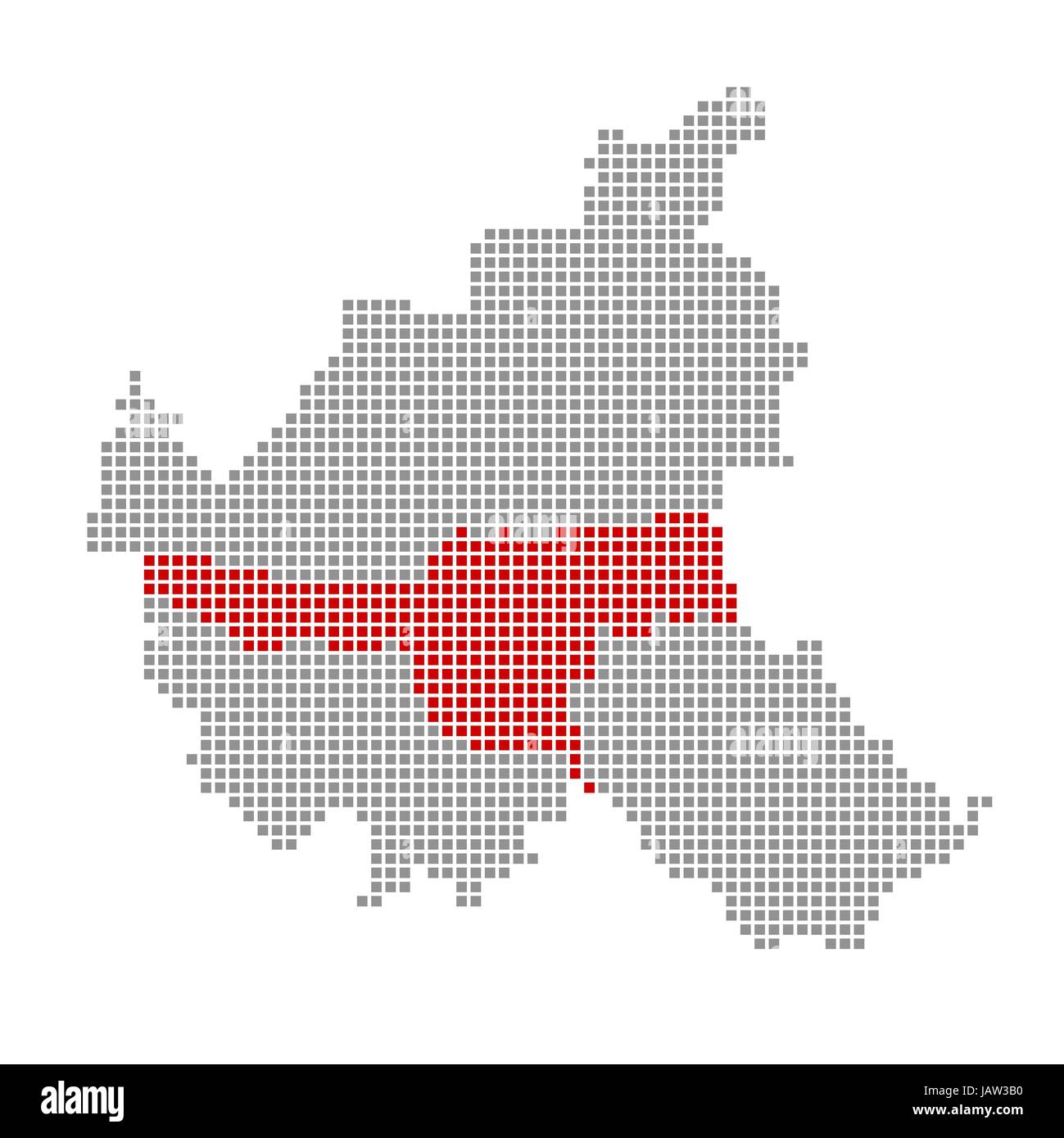 Optionale isoliert Stockfoto