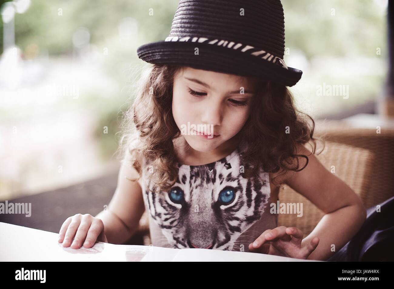 Stilvolle Modelle Stockfoto