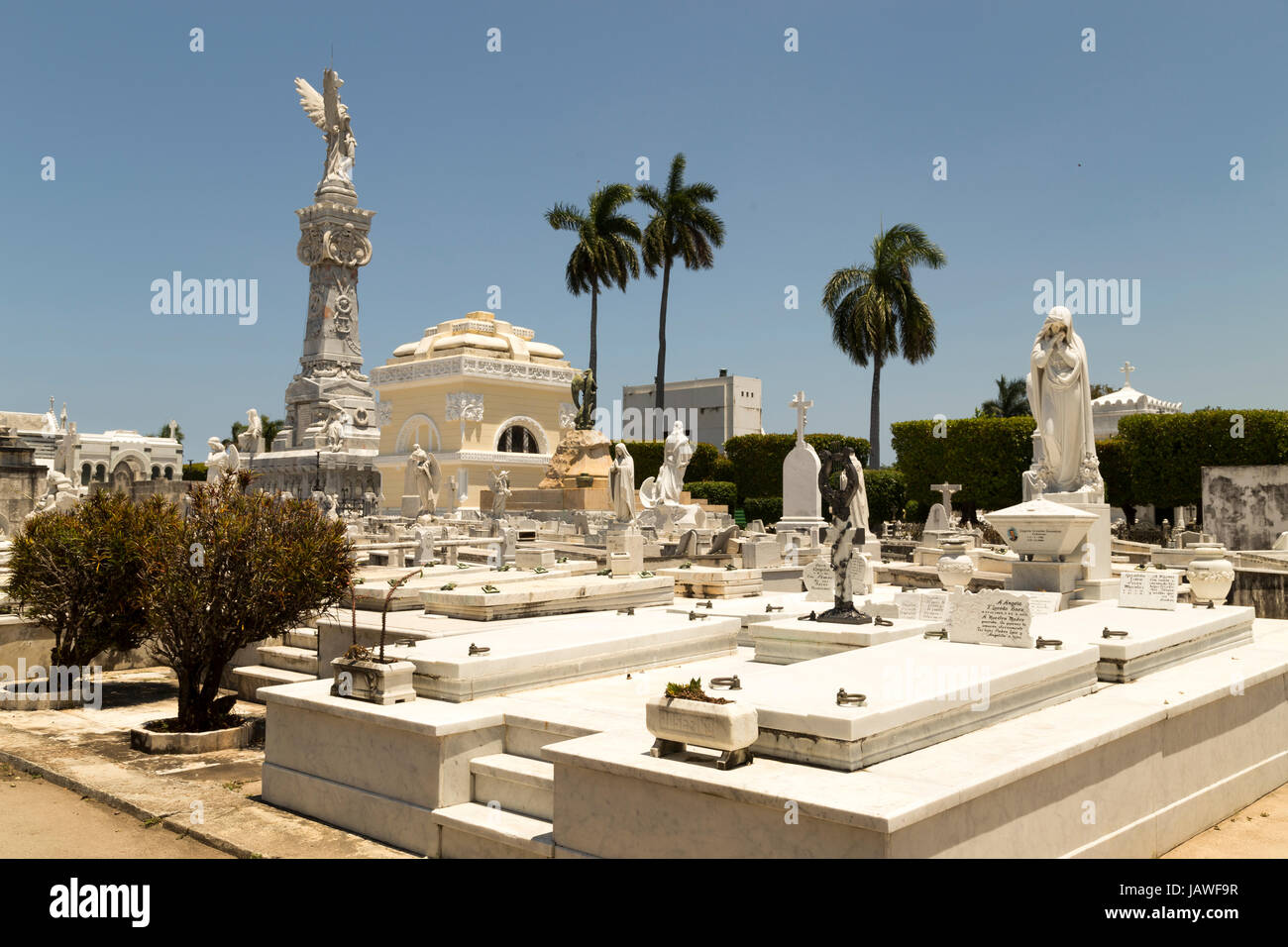 Friedhof in Havanna, Kuba Stockfotografie Alamy