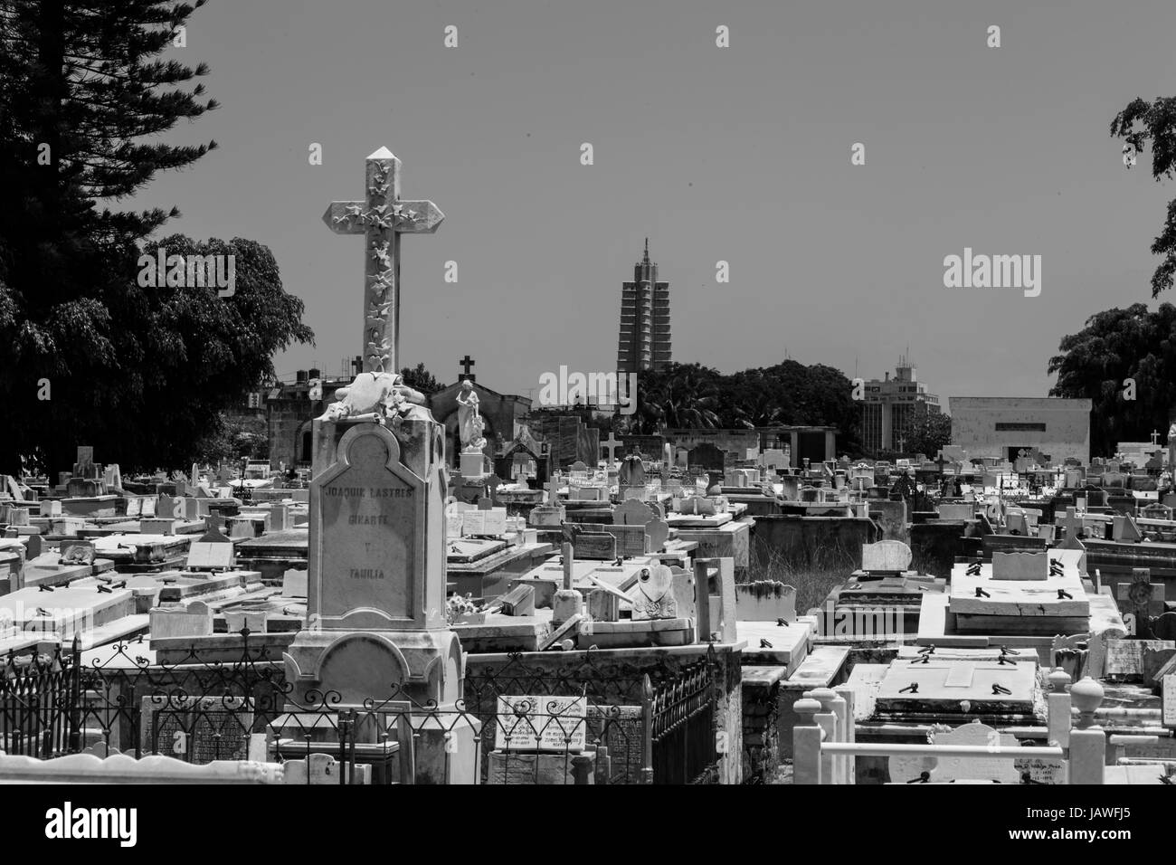 Friedhof von Havanna, Kuba Stockfoto