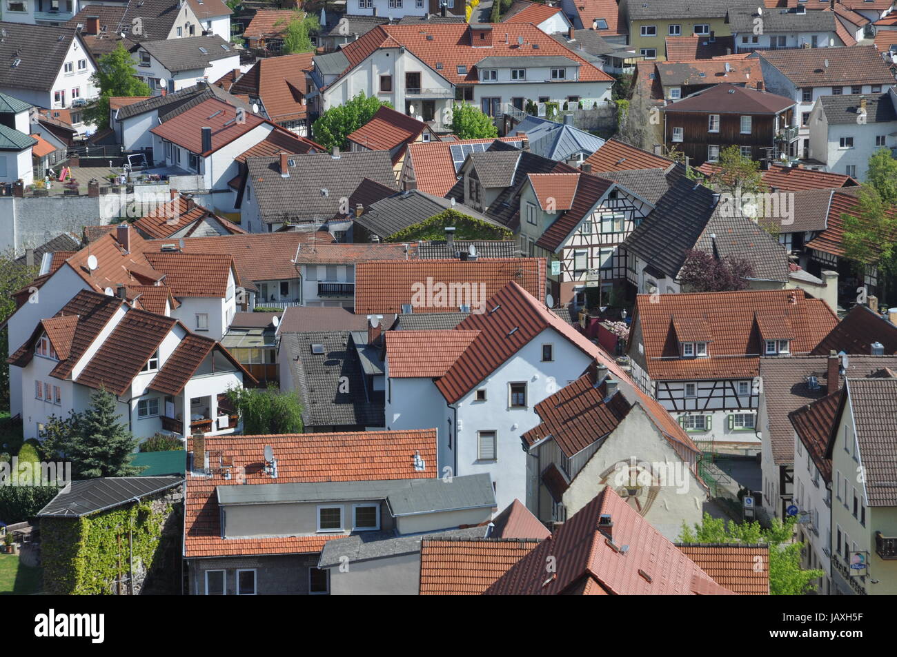 Lindenfels Odenwald Hessen Deutschland Brd Dorf Kleinstadt