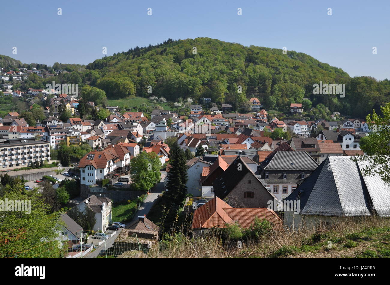 Lindenfels Odenwald Hessen Deutschland Brd Dorf Kleinstadt