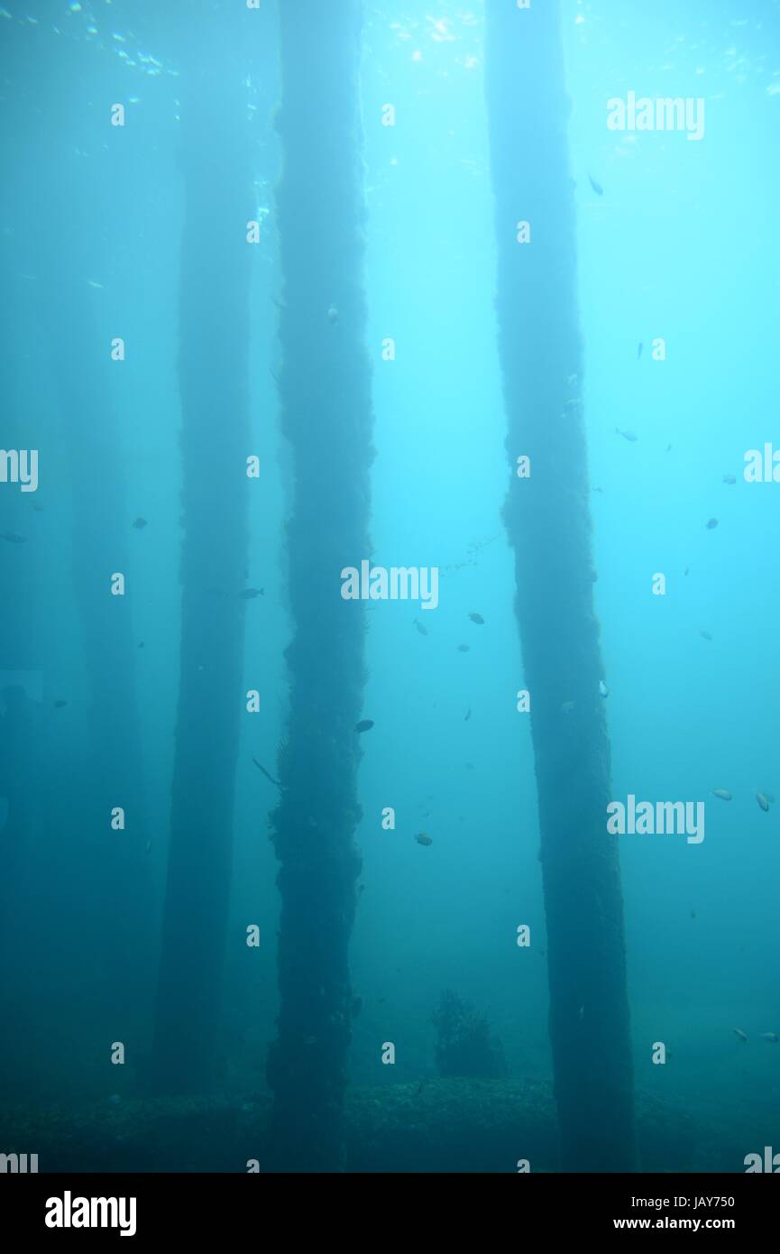 Eine abstrakte australischen Küste Meer Strand Bild Stockfoto