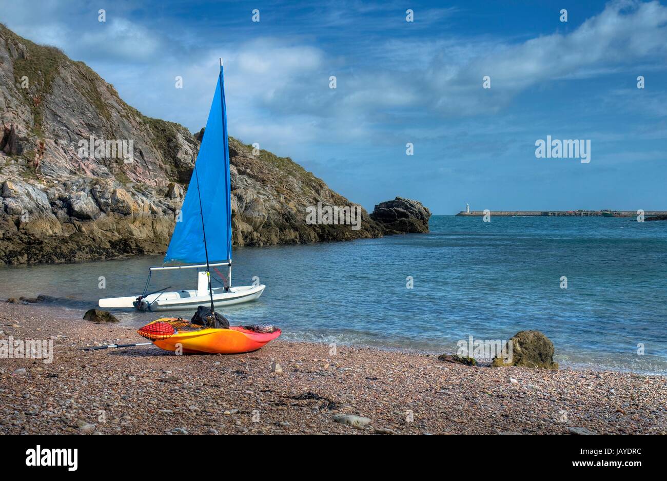 Churston Bucht in der Nähe von Brixham, Devon, England. Stockfoto