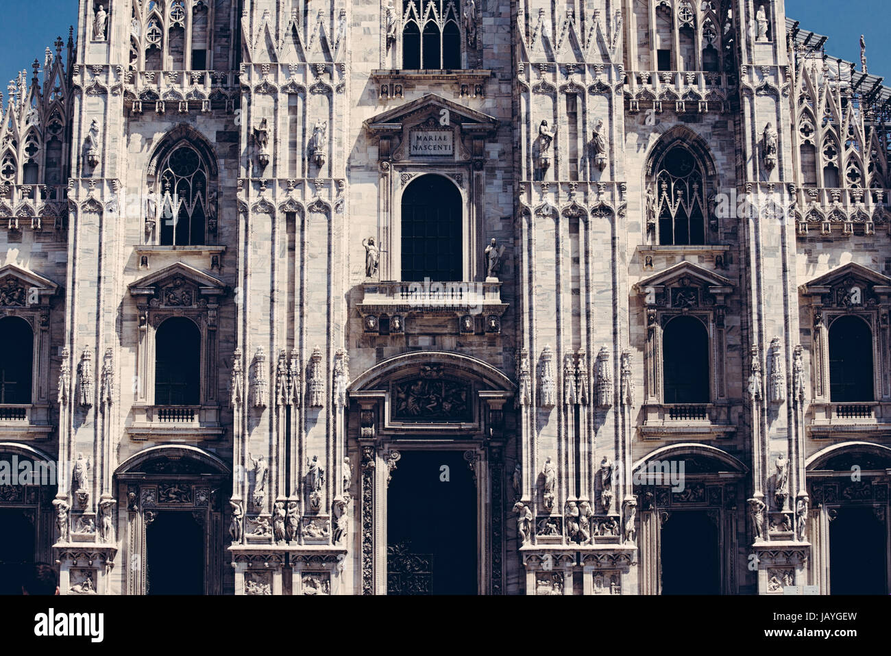 Il Duomo Mailand Stockfoto