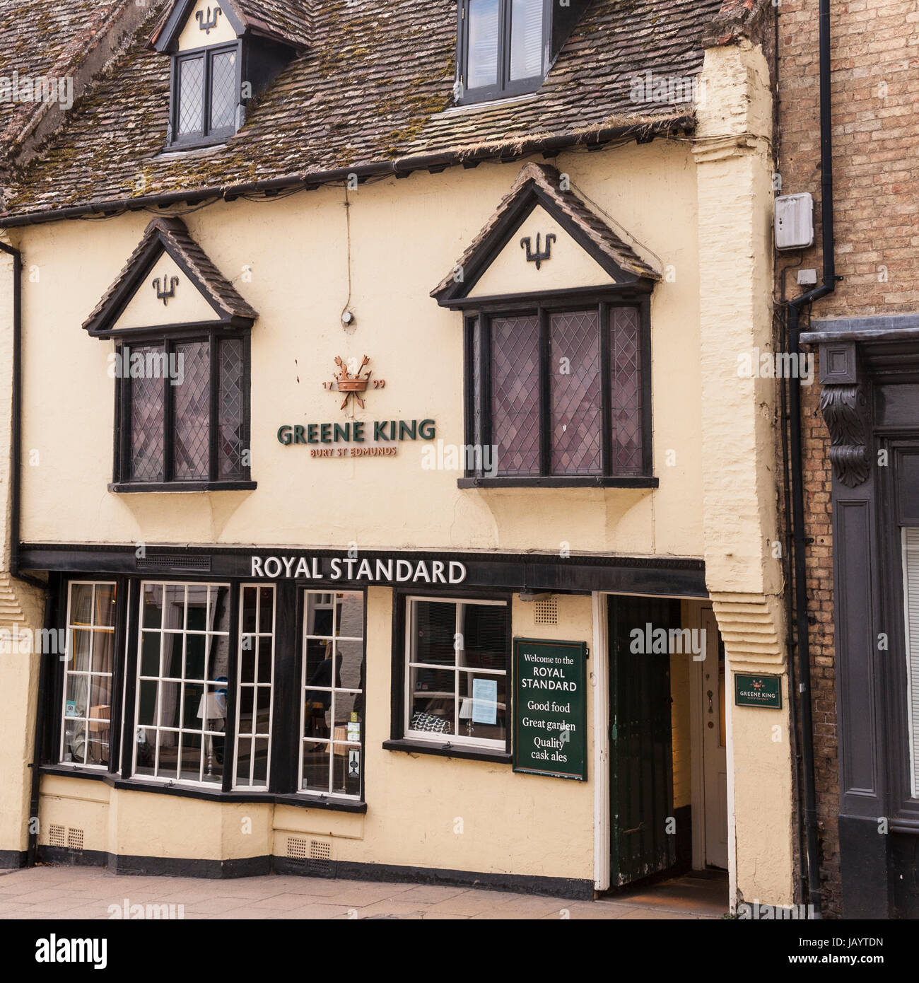 Der Royal Standard Pub in Ely, Cambridgeshire, England, Großbritannien, Uk Stockfoto