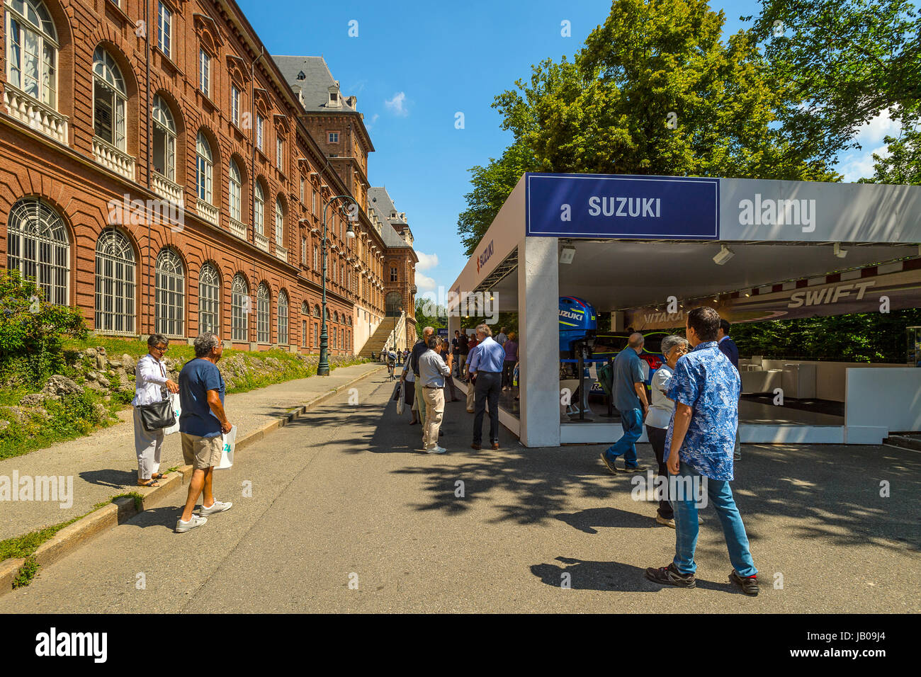 Piemont, Turin, Italien. 8. Juni 2017. Italien Piemont Turin Valentino-Park "Salone dell'auto di Torino" Credit: wirklich Easy Star/Alamy Live News Stockfoto