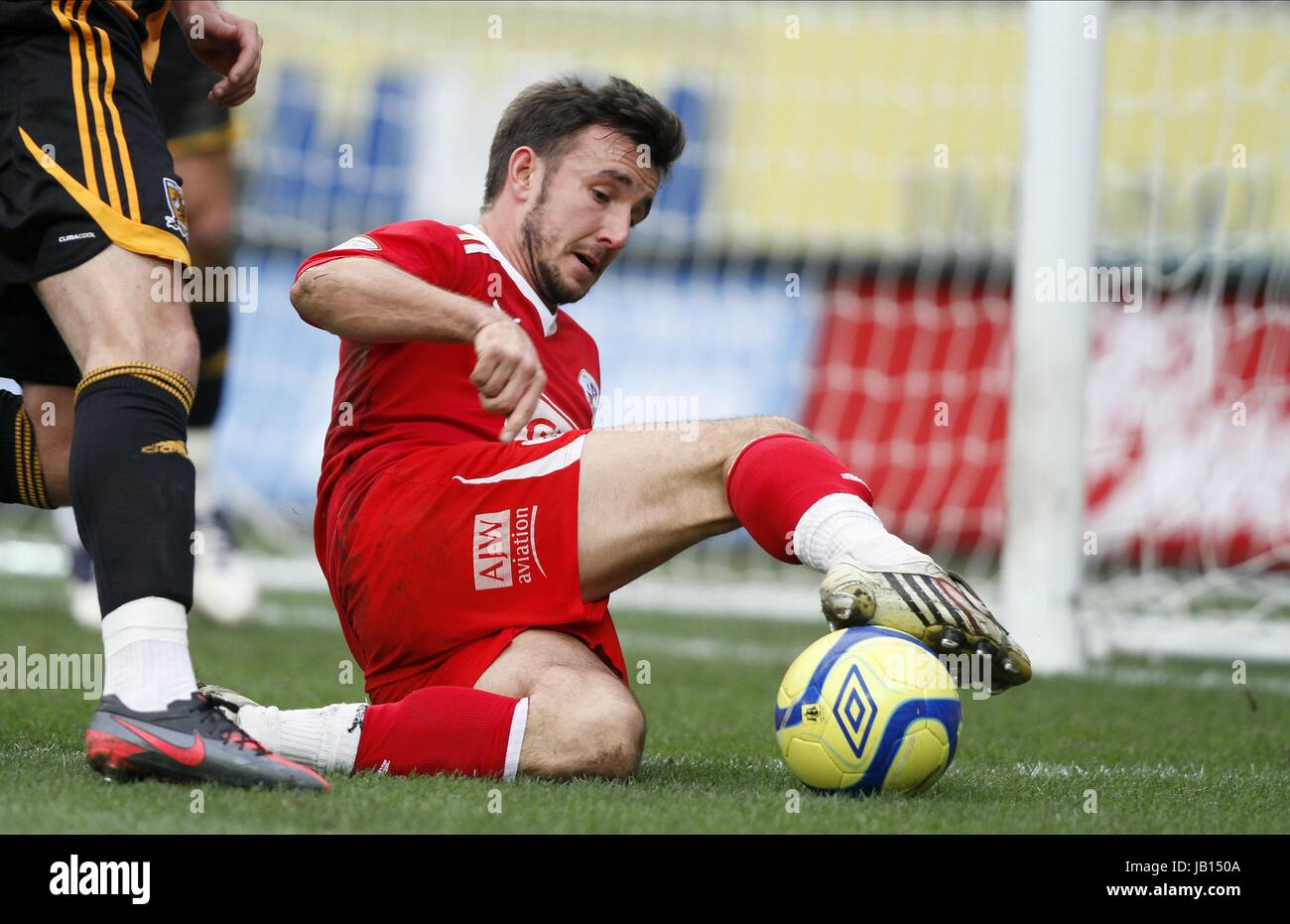 MATT TUBBS CRAWLEY TOWN FC KC STADIUM HULL ENGLAND 28. Januar 2012 Stockfoto