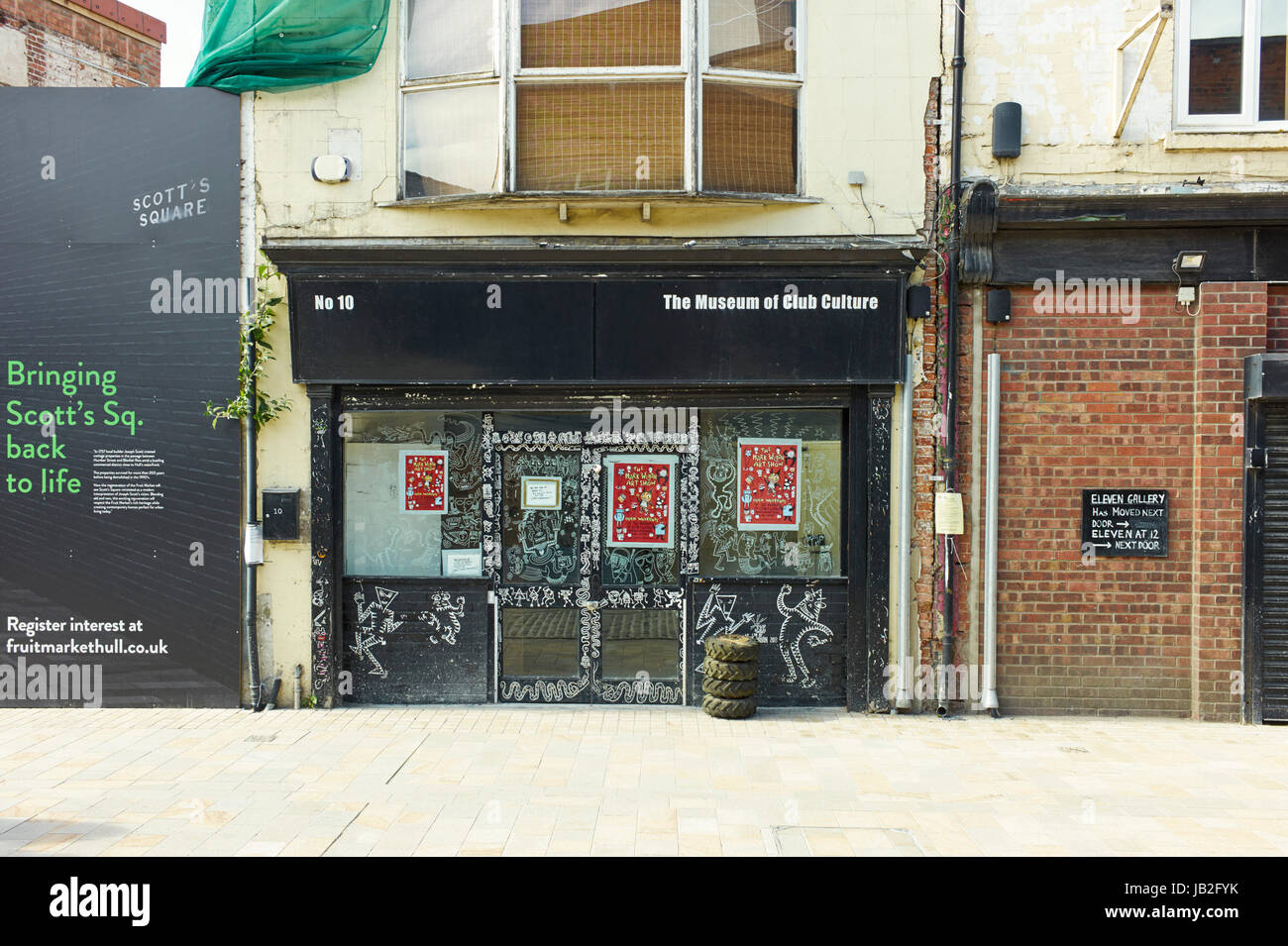 Museum der Clubkultur in Hull Stockfoto