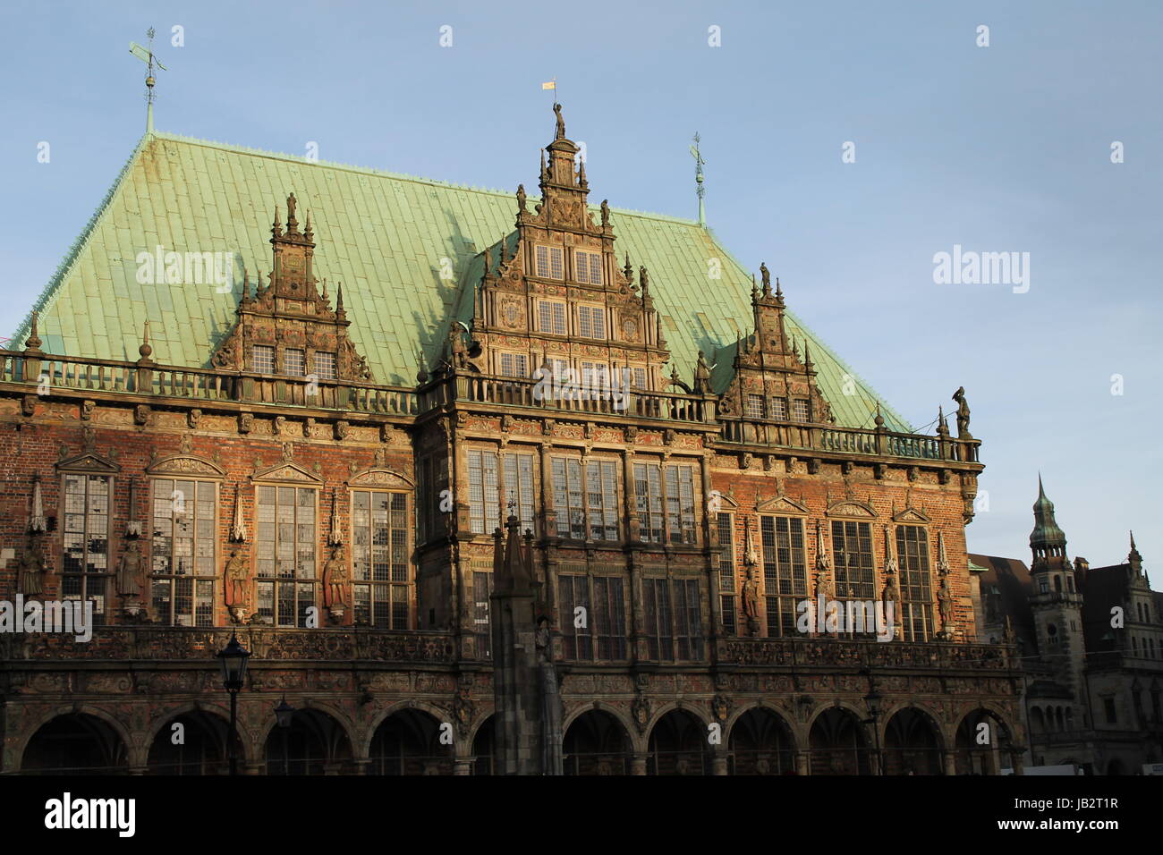 Das Bremer Rathaus Stockfoto