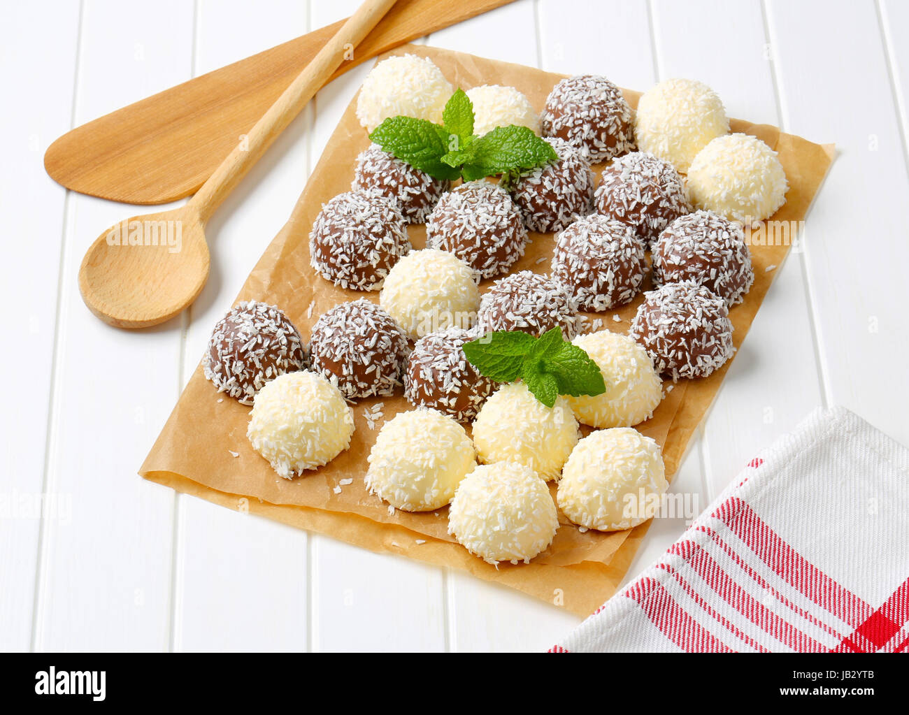 Konfektion zu behandeln Stockfoto