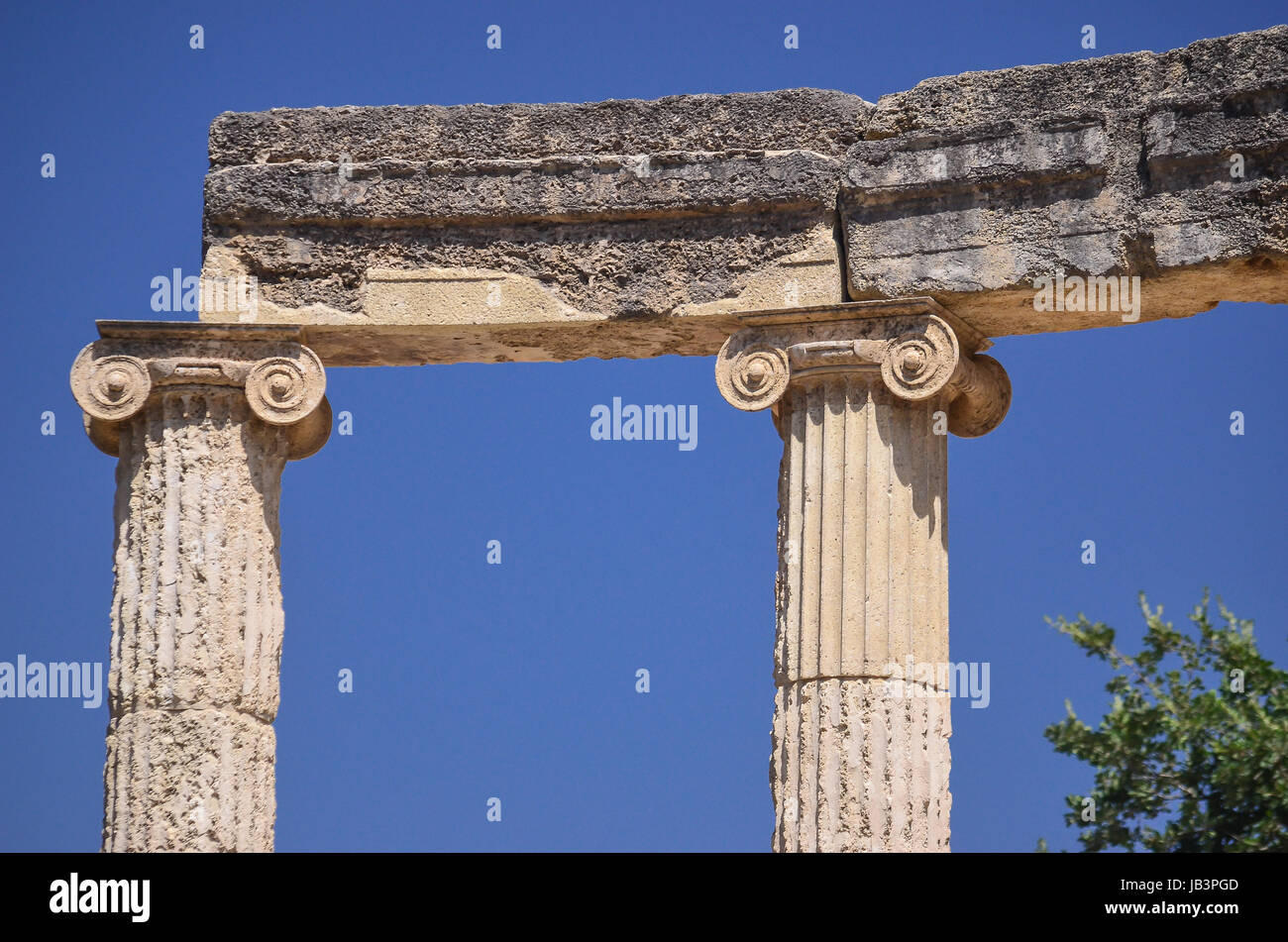 Orakel von Delphi Stockfoto