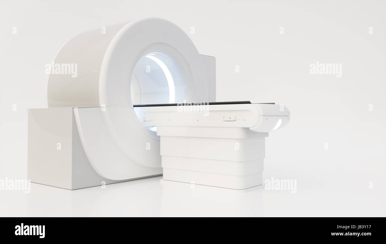 Computertomography Maschine - 3D rendering Stockfoto
