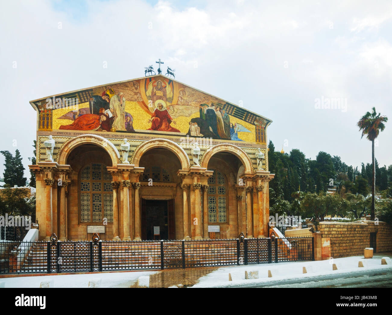 Kirche aller Nationen in Jerusalem, Israel Stockfoto