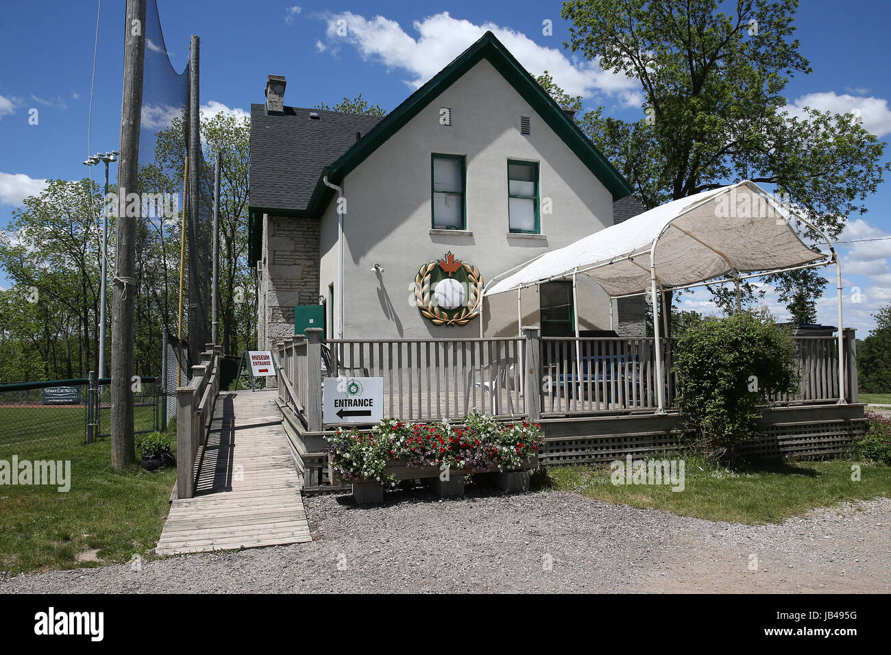 Canadian Baseball Hall of Fame Stockfoto