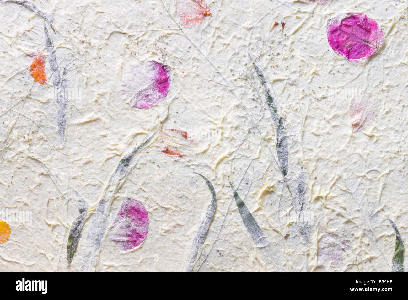 Maulbeere Papieroberfläche für süße, Liebe, Romantik, klassische Werk. Pastell farbigen Hintergrund Stockfoto