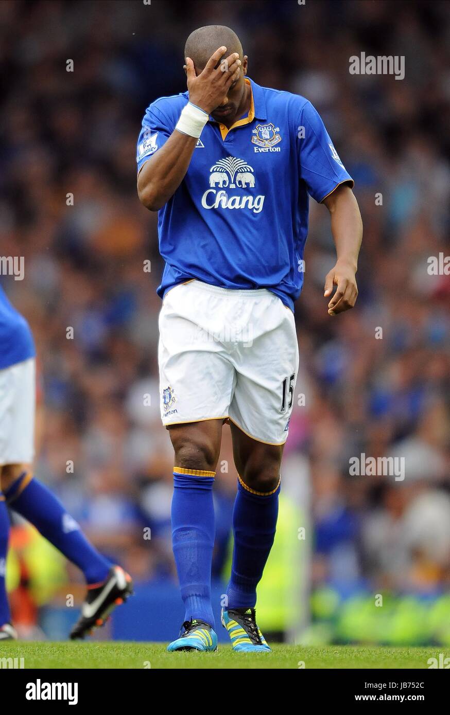 SYLVAIN Zuge EVERTON V QUEENS PARK RANGERS GOODISON PARK EVERTON ENGLAND 20. August 2011 Stockfoto