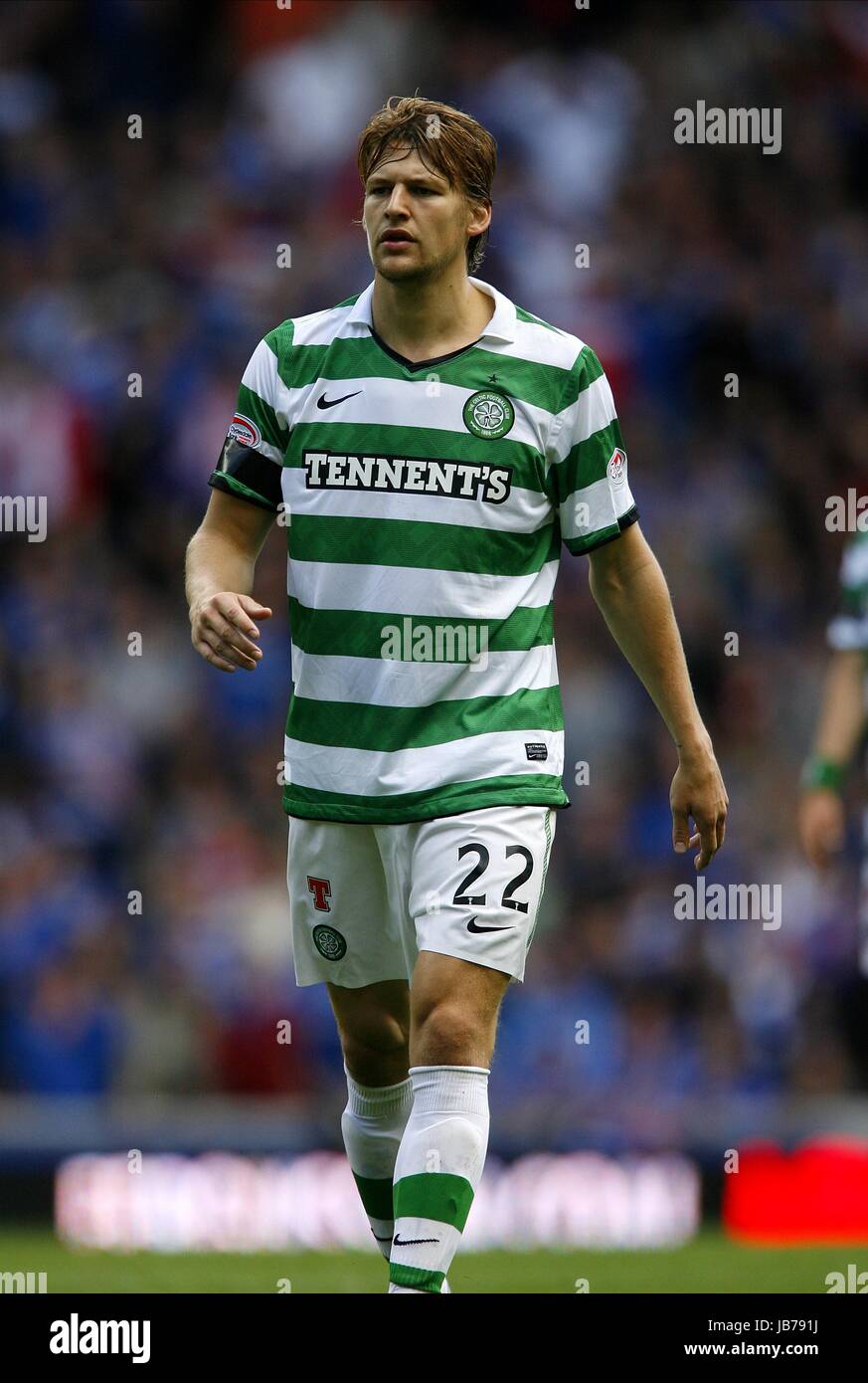 GLENN LOOVENS GLASGOW CELTIC FC GLASGOW CELTIC FC IBROX GLASGOW Schottland 18. September 2011 Stockfoto