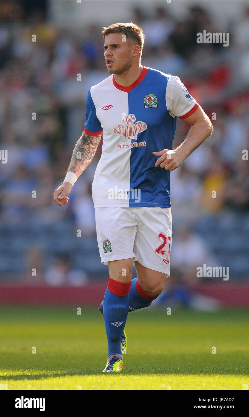 DAVID GOODWILLIE BLACKBURN ROVERS FC BLACKBURN ROVERS FC EWOOD PARK BLACKBURN ENGLAND 1. Oktober 2011 Stockfoto