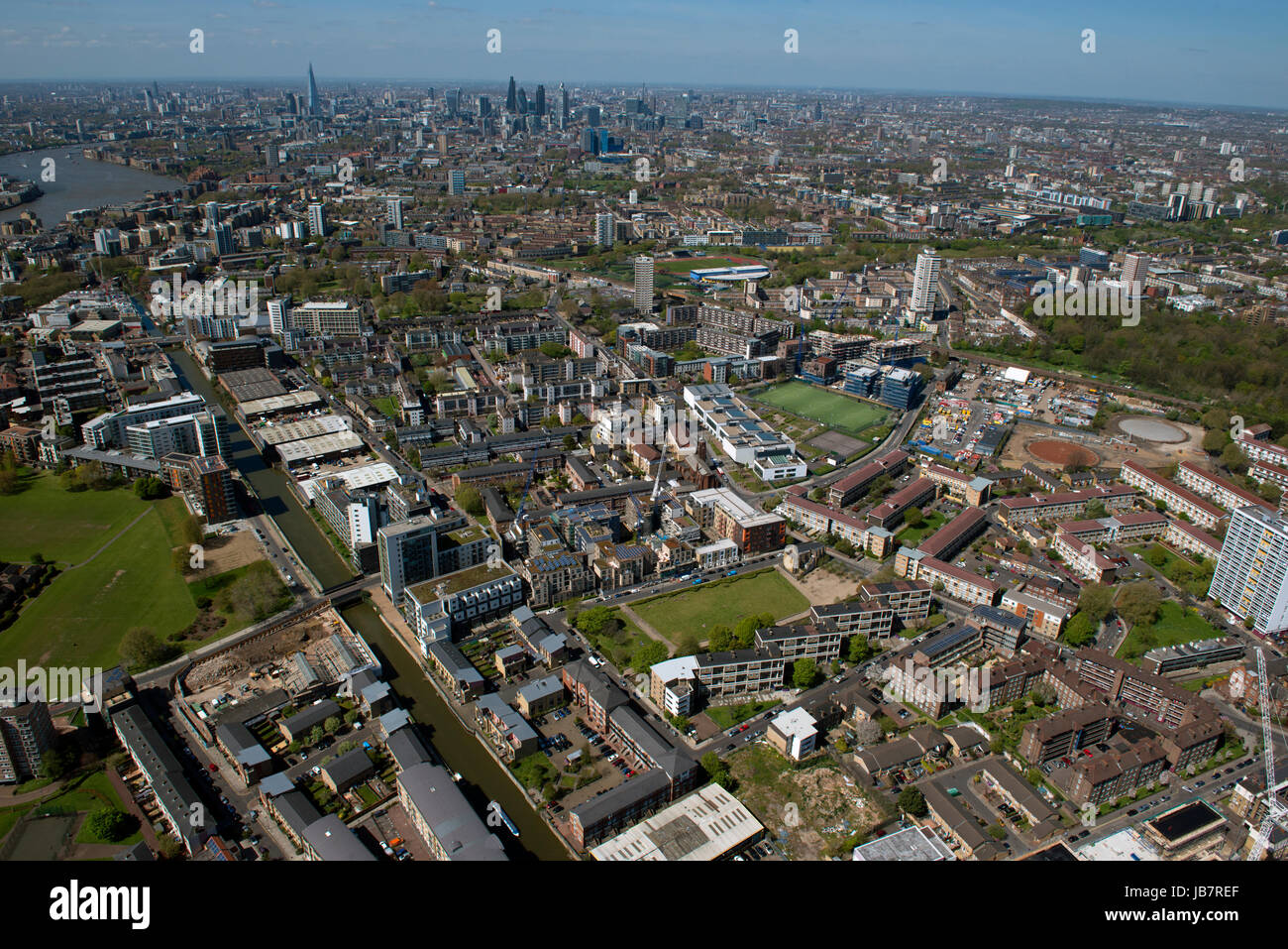 Die City of London Stockfoto