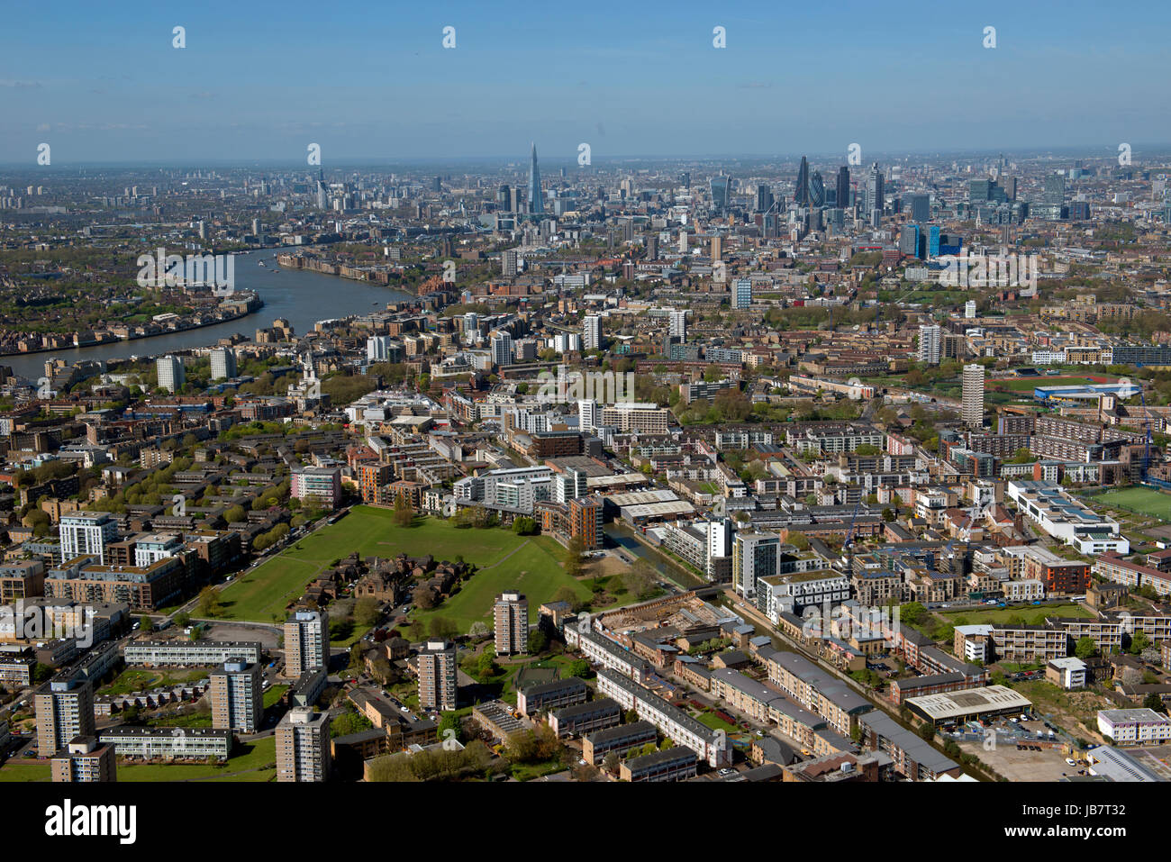 Die City of London Stockfoto
