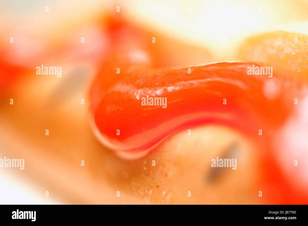 Hot-Dog Stockfoto