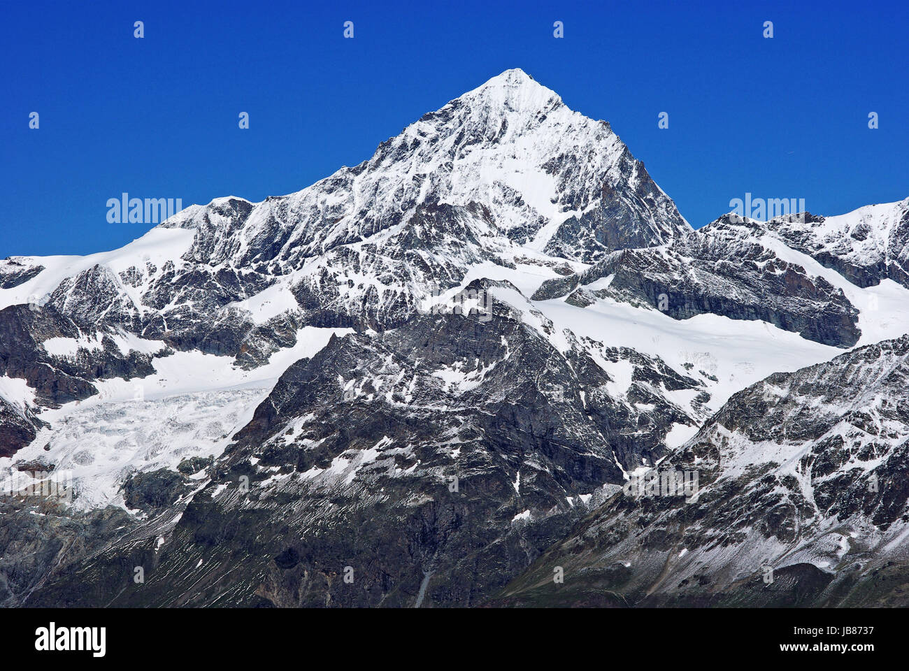 Schweiz - Wallis - weisshorn 4506 m Stockfoto