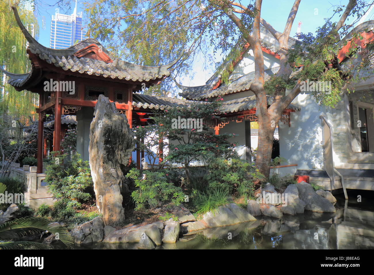 Australischer chinesischer garten Fotos und Bildmaterial in hoher