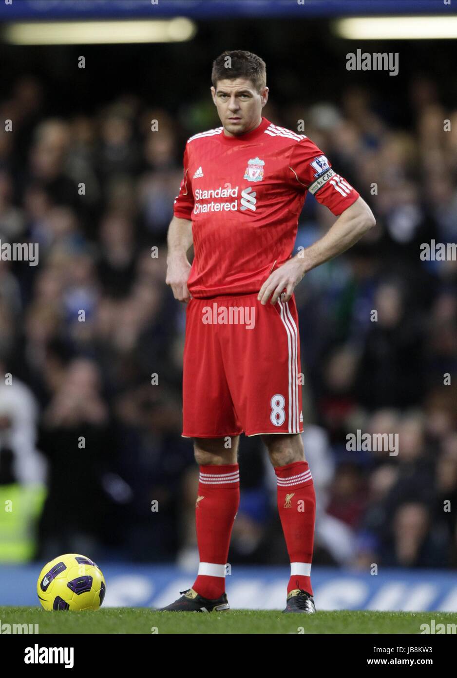 Steven Gerrard Liverpool Fc Chelsea Gegen Liverpool Barclays Premiership 2011 Stockfotografie Alamy