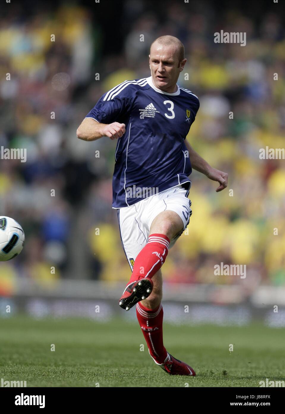 STEPHEN CRAINEY Schottland Schottland EMIRATES Stadion LONDON ENGLAND 27. März 2011 Stockfoto