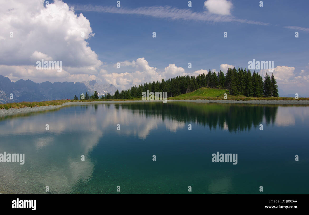 Tanz Bodensee - ellmau - hartkaiser Stockfoto