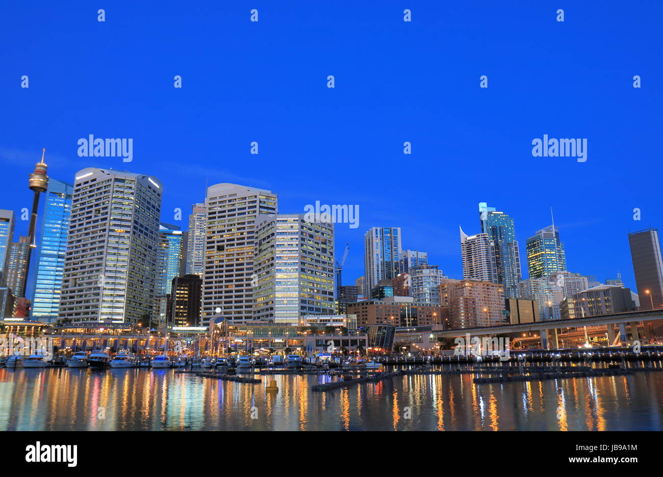 Darling Harbour in Sydney Stadtbild Australien Stockfoto