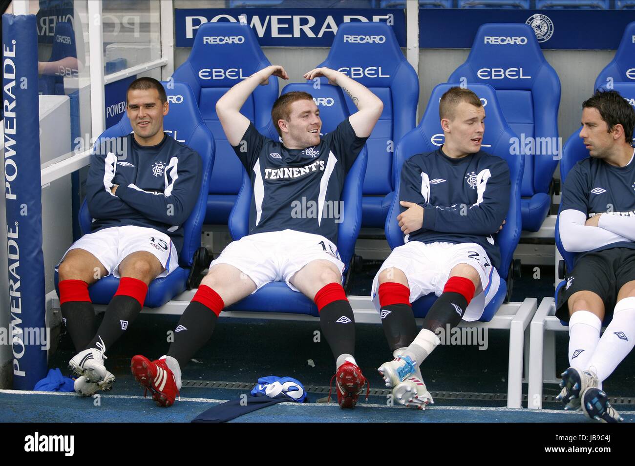 JOHN FLECK GLASGOW RANGERS FC GLASGOW RANGERS FC IBROX GLASGOW Schottland 23. Juli 2011 Stockfoto