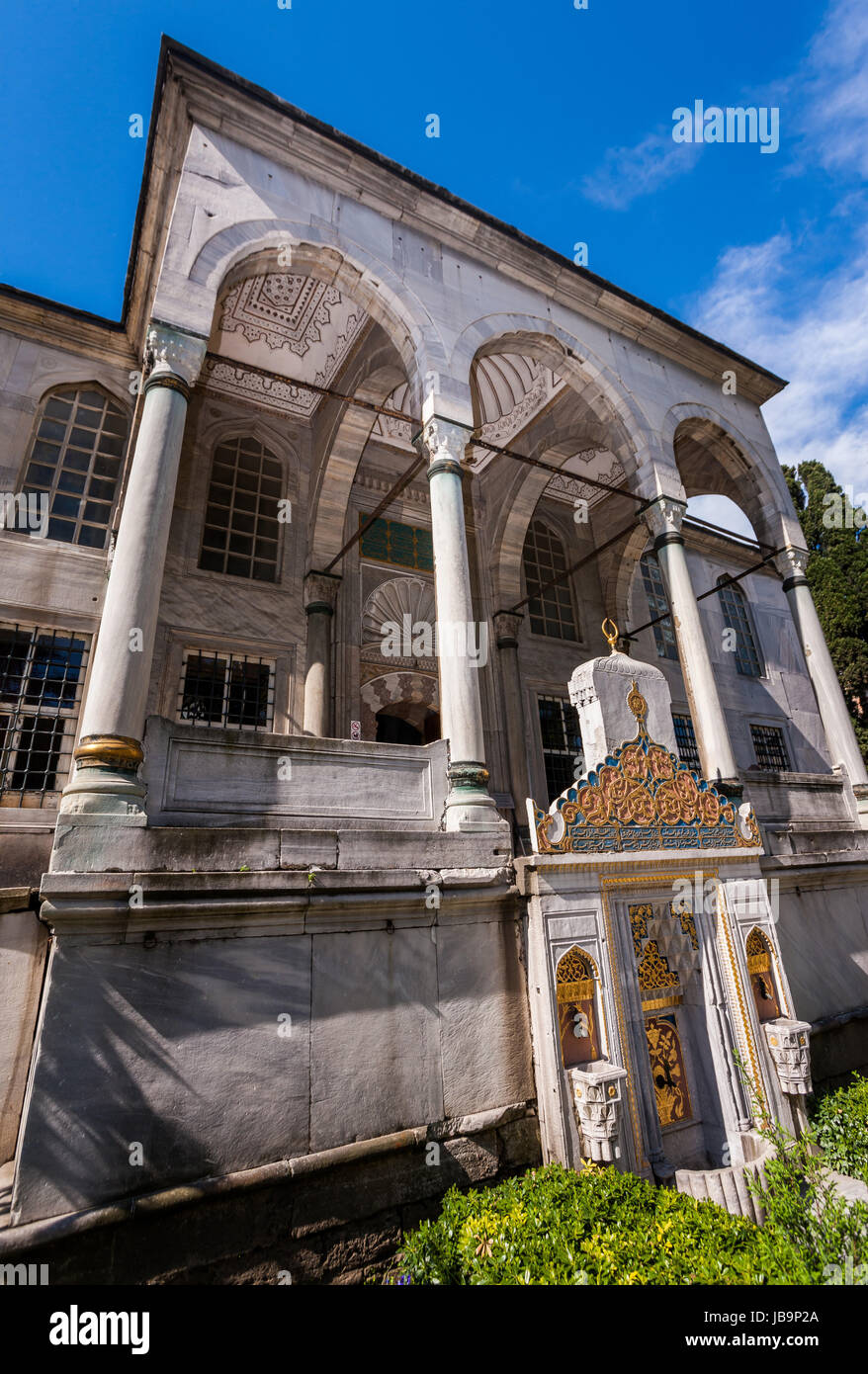 Eintrag zu Neo Classical Library von Sultan Ahmed Stockfoto