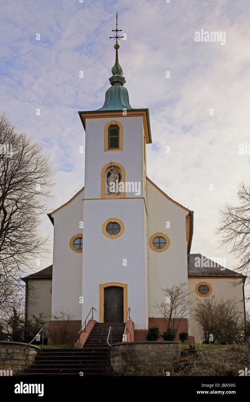 Kirche - Tür Erzengel Stockfoto