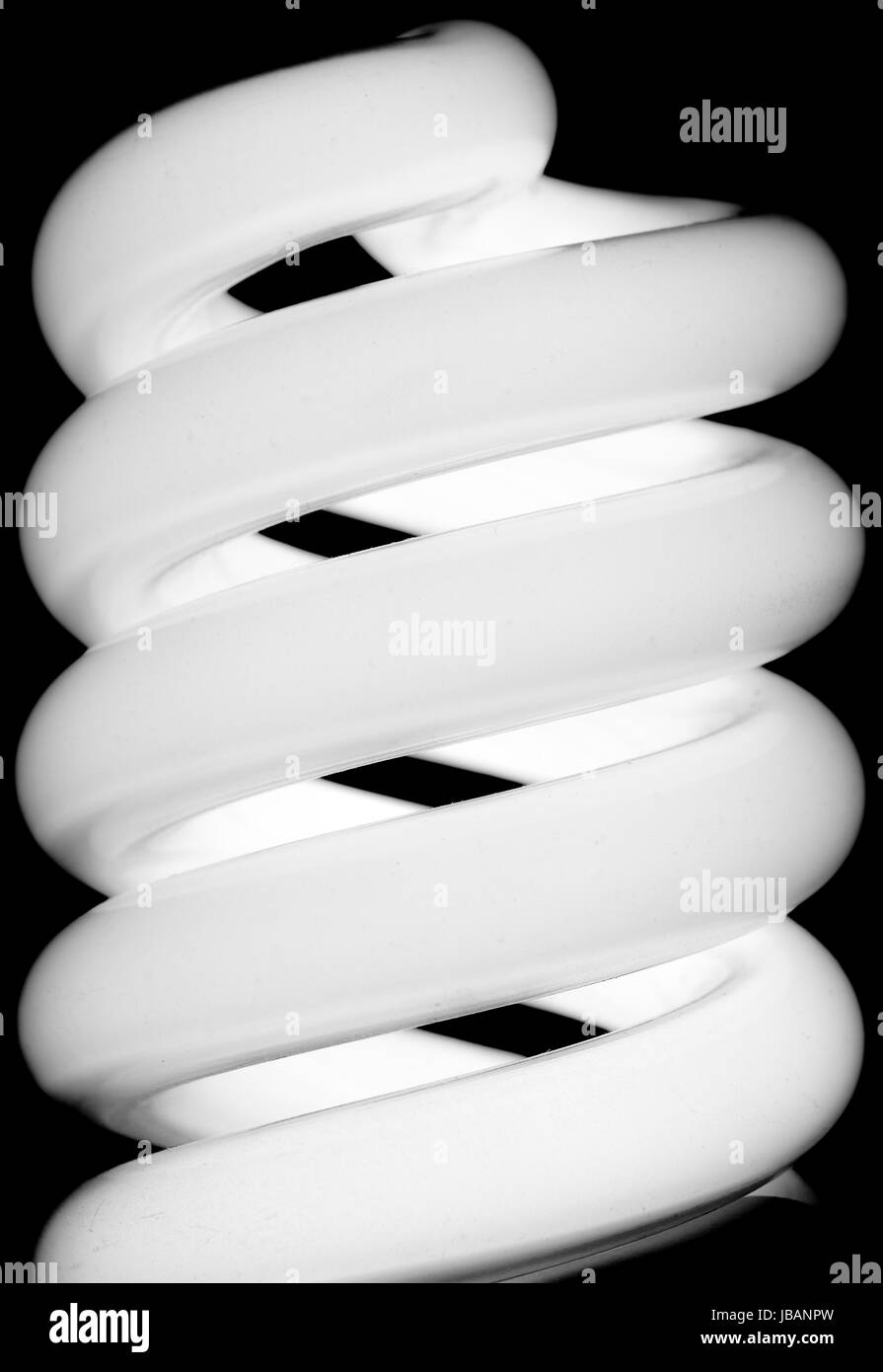 Schalten Sie Licht Saver Glühlampe detail Stockfoto