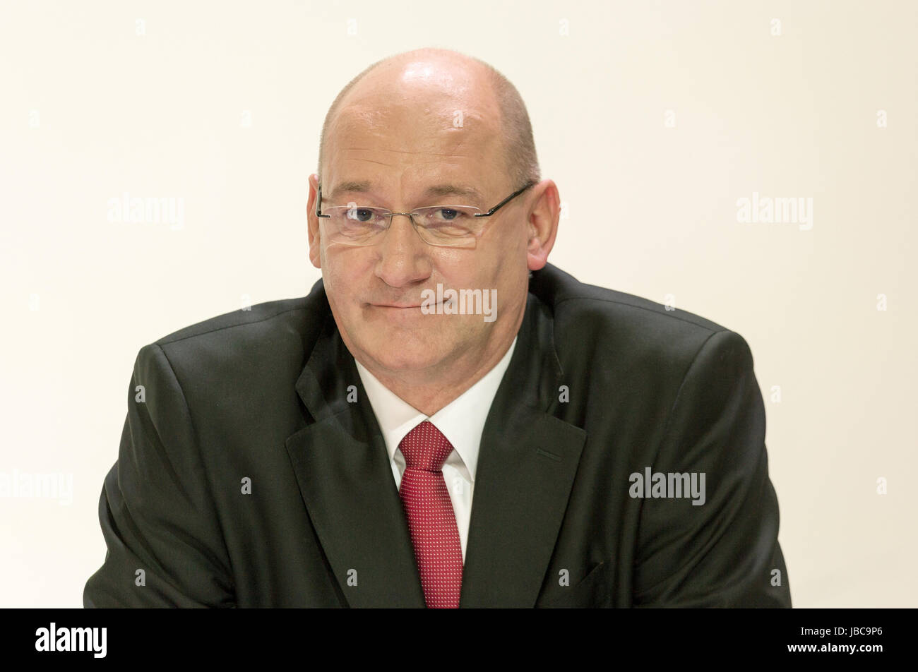 Wreschen, Polen, Jens Ocksen, Vorsitzender des Vorstands der Volkswagen Poznan Stockfoto
