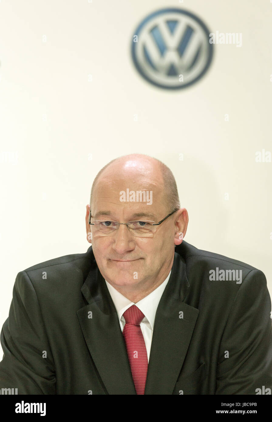 Wreschen, Polen, Jens Ocksen, Vorsitzender des Vorstands der Volkswagen Poznan Stockfoto