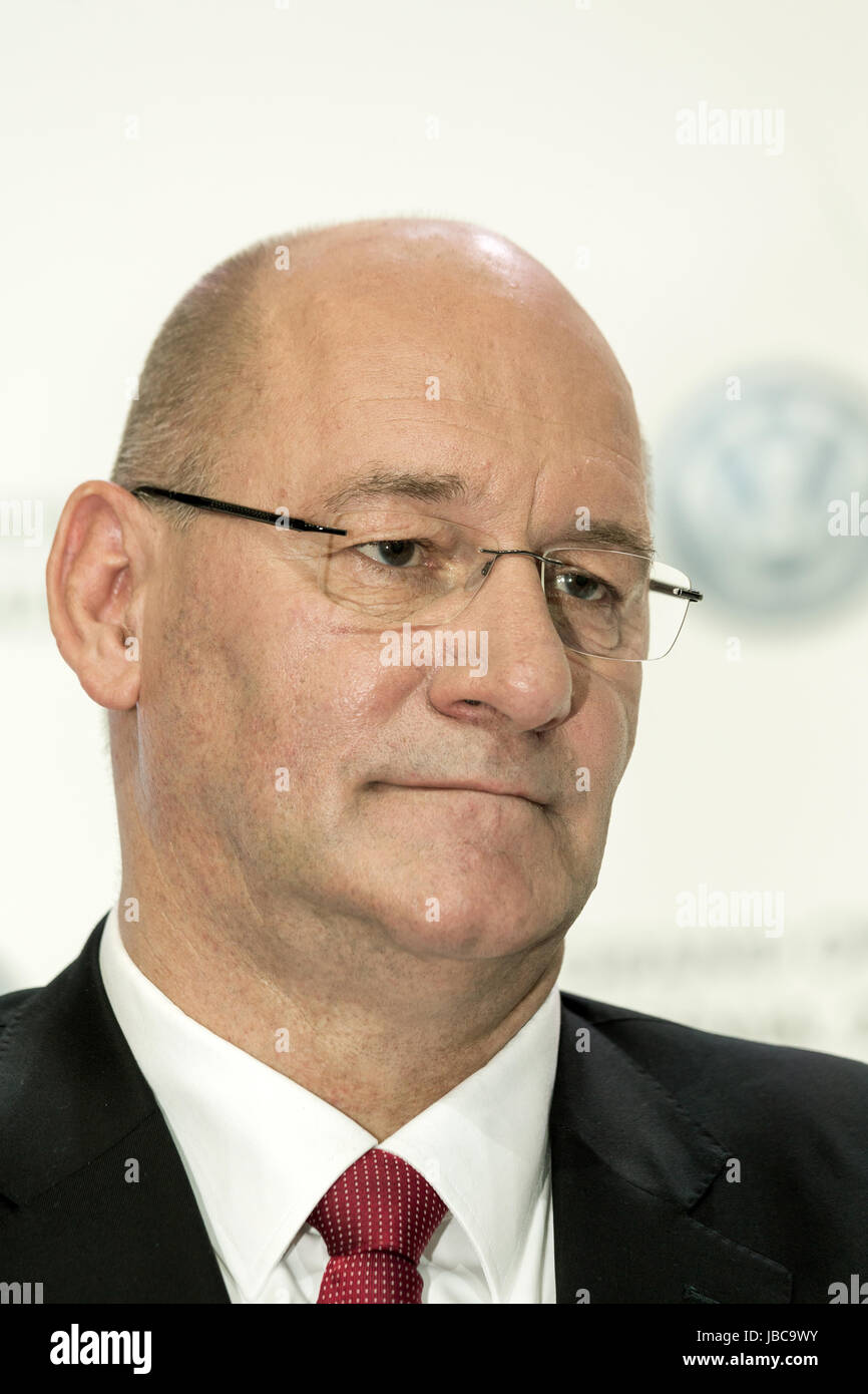 Wreschen, Polen, Jens Ocksen, Vorsitzender des Vorstands der Volkswagen Poznan Stockfoto