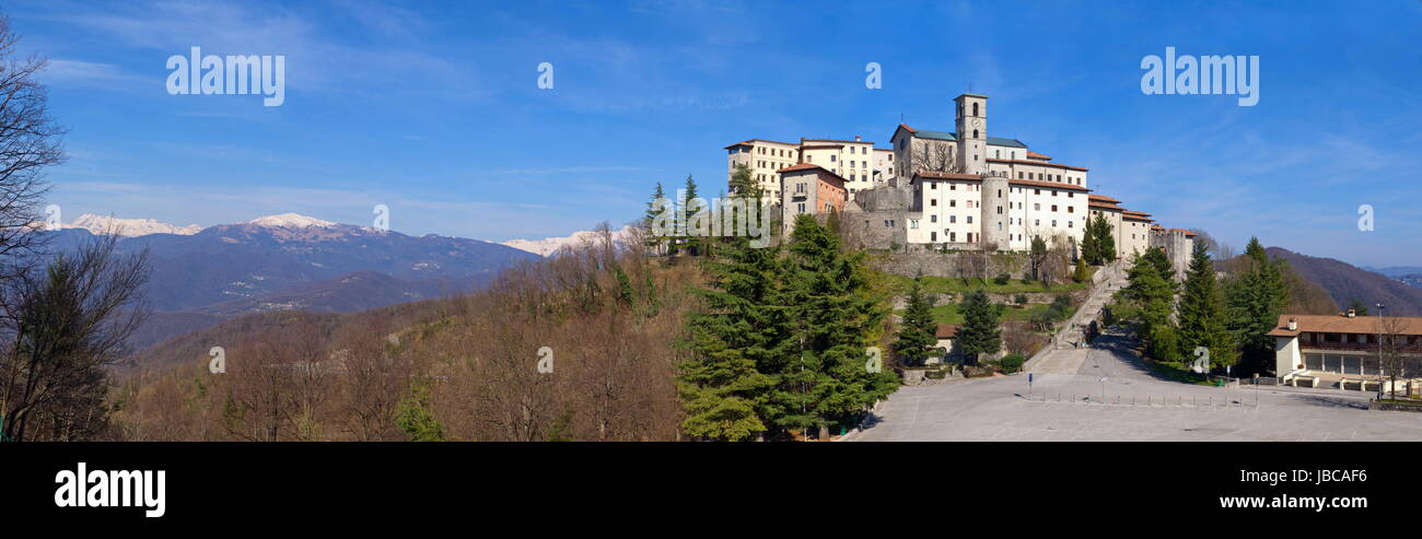 Sanctuary auf castelmonte Cividale del Friuli Stockfoto