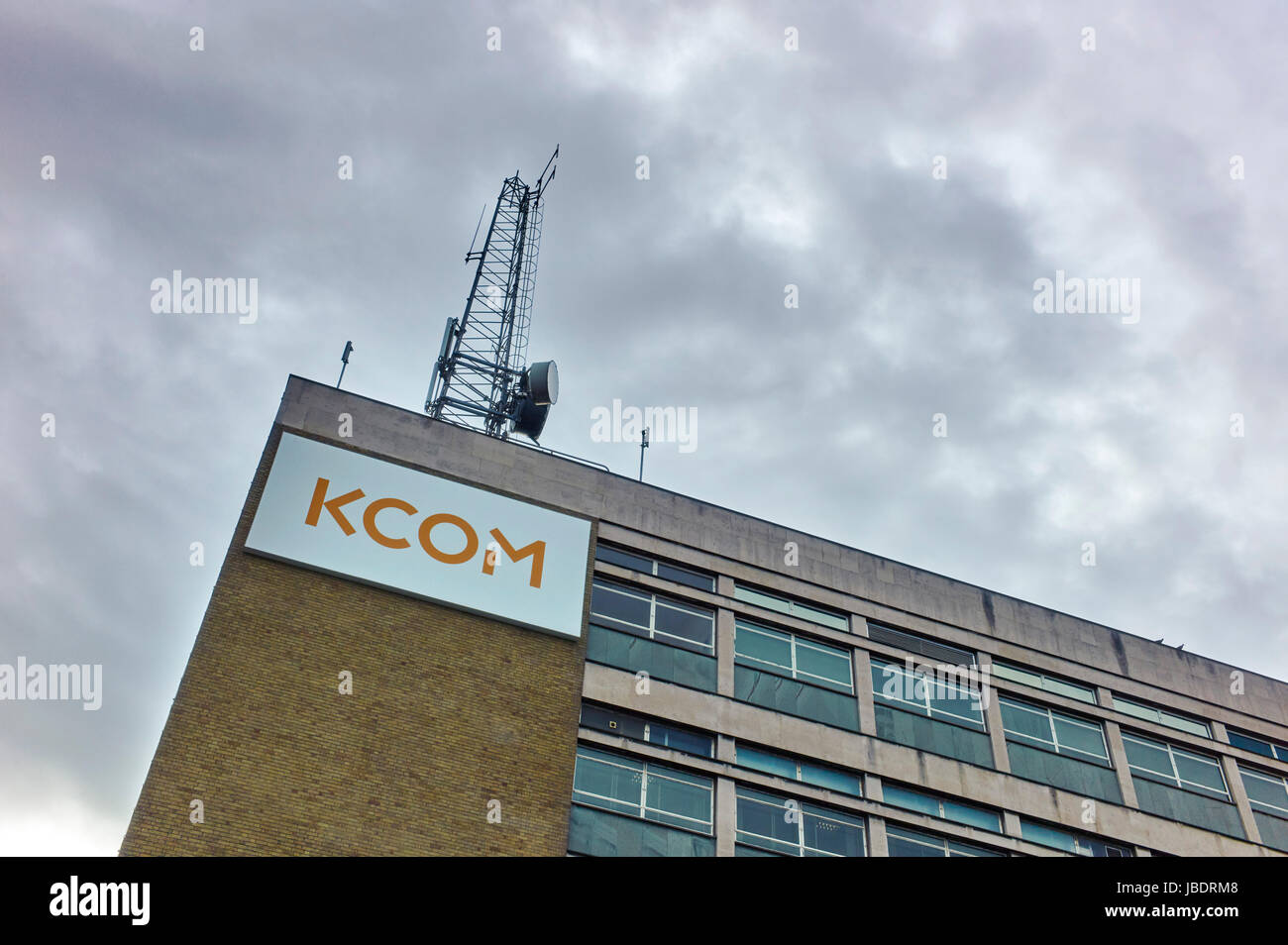 KCom, Kingston Communications Gebäude in Hull Stockfoto