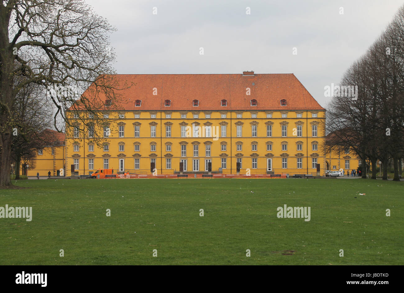 Das Osnabrücker Schloss Stockfoto