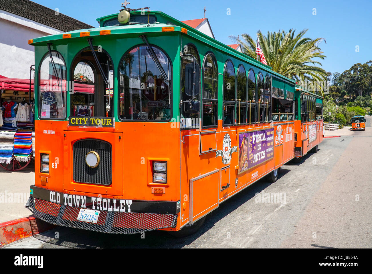 Old Town Trolley in San Diego - SAN DIEGO - Kalifornien Stockfoto