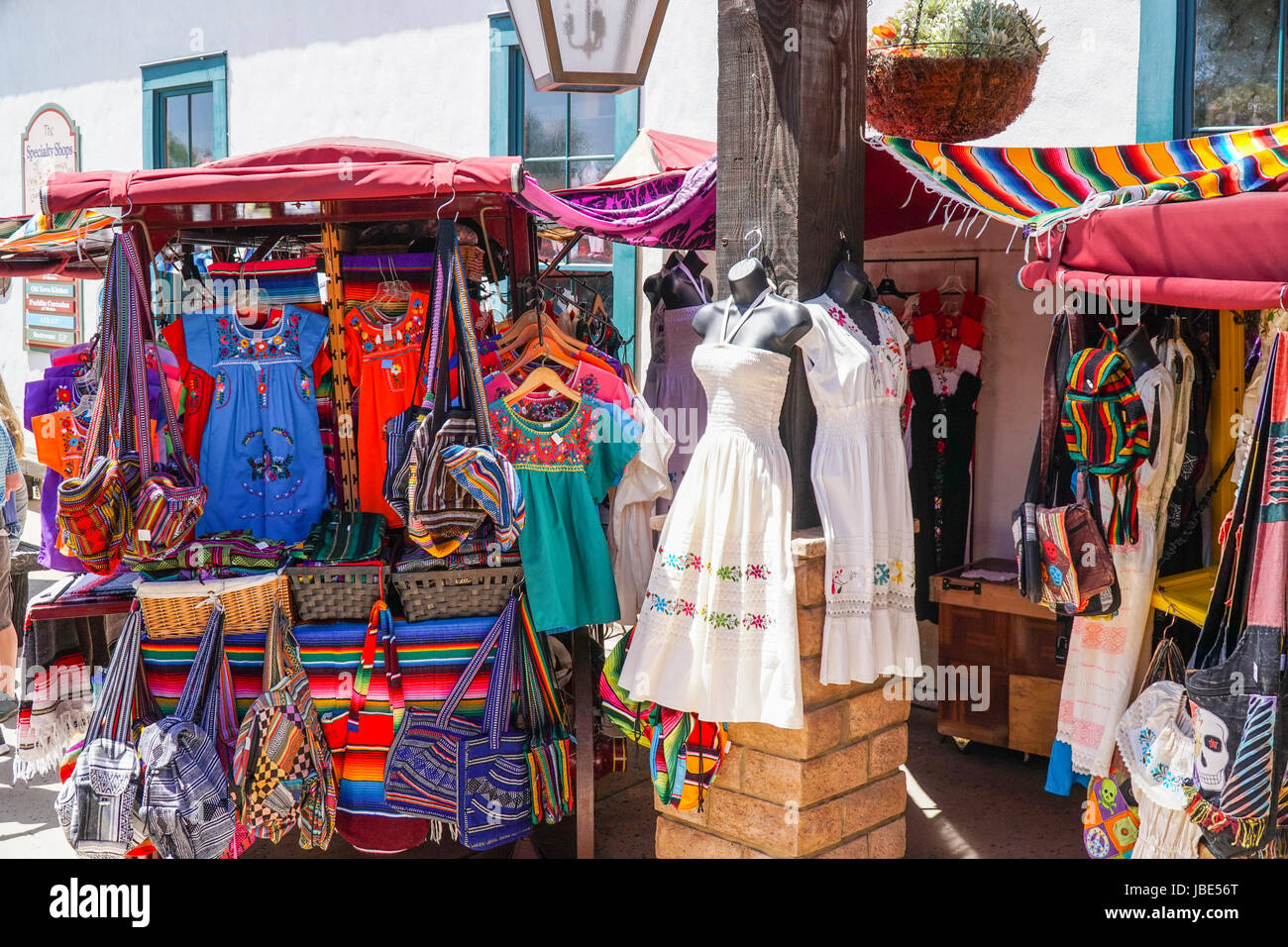 Altstadt-Markt in San Diego - SAN DIEGO - Kalifornien Stockfoto