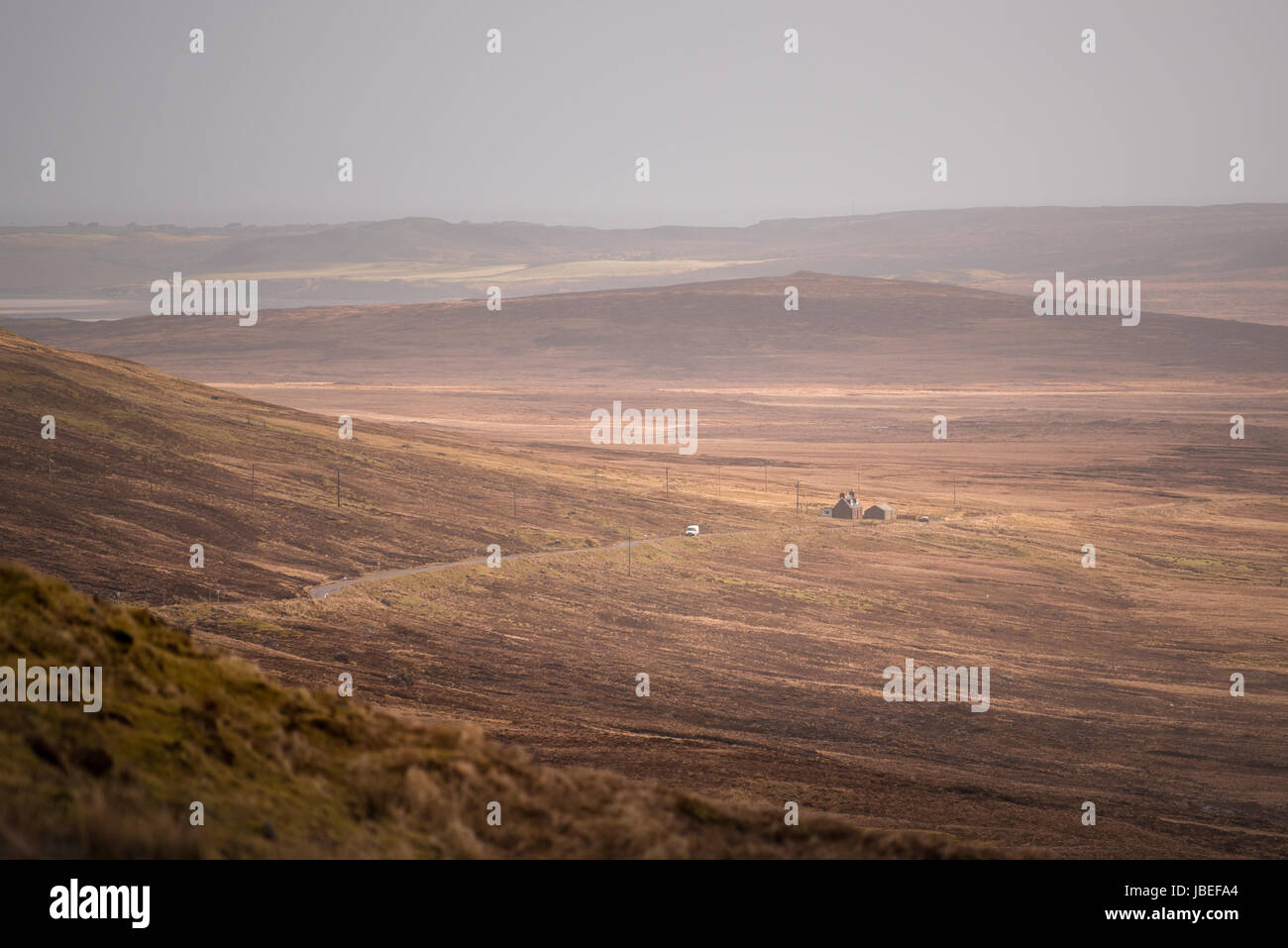 Die Great Plains in Schottland Stockfoto